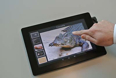 Fujitsu Haptic tablet