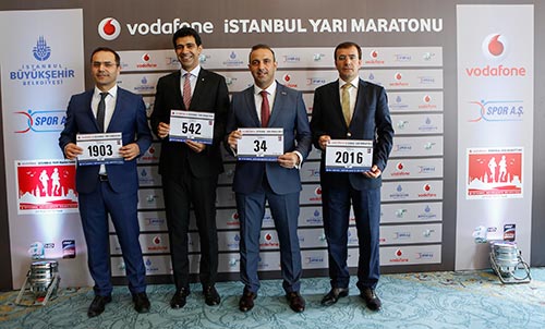 Vodafone İstanbul Yarı Maratonu için geri sayım başladı Vodafone İstanbul Yarı Maratonu Globaltechmagazine